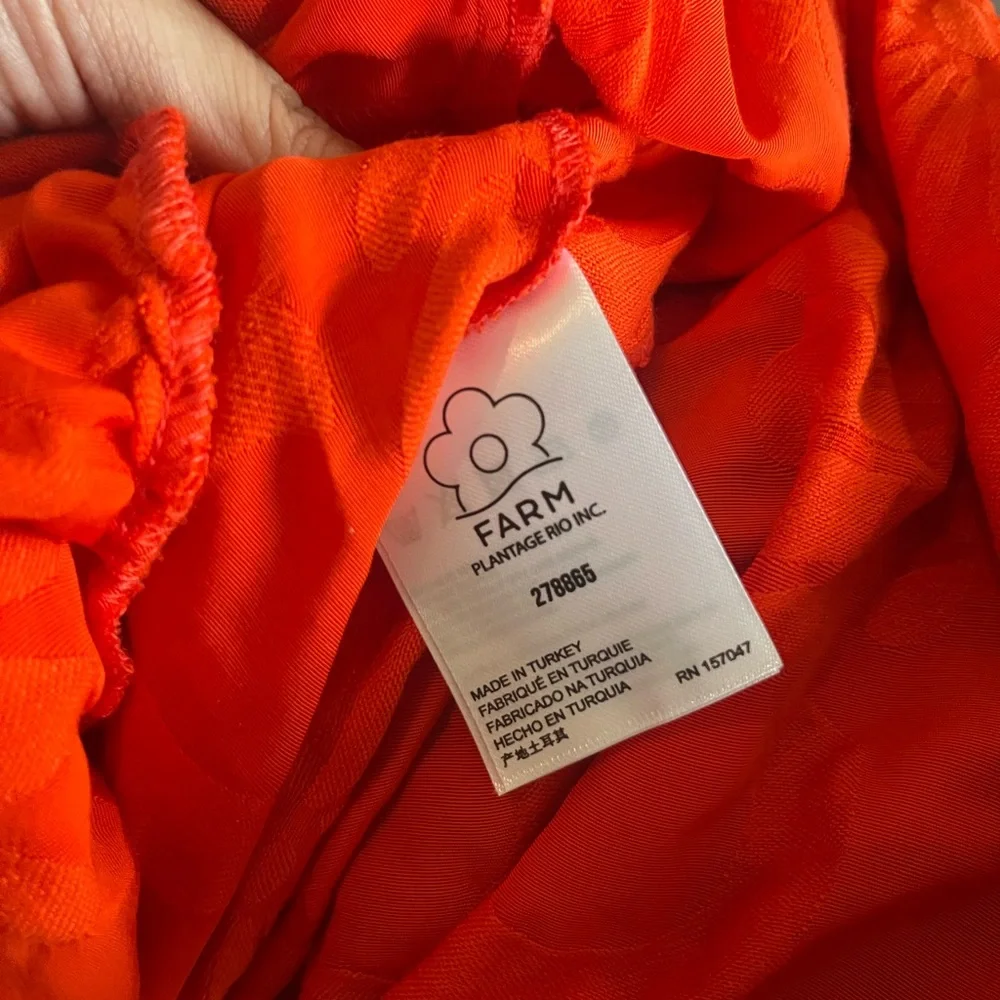 ✨Farm Rio Red Maxi Dress - Picture 6 of 8